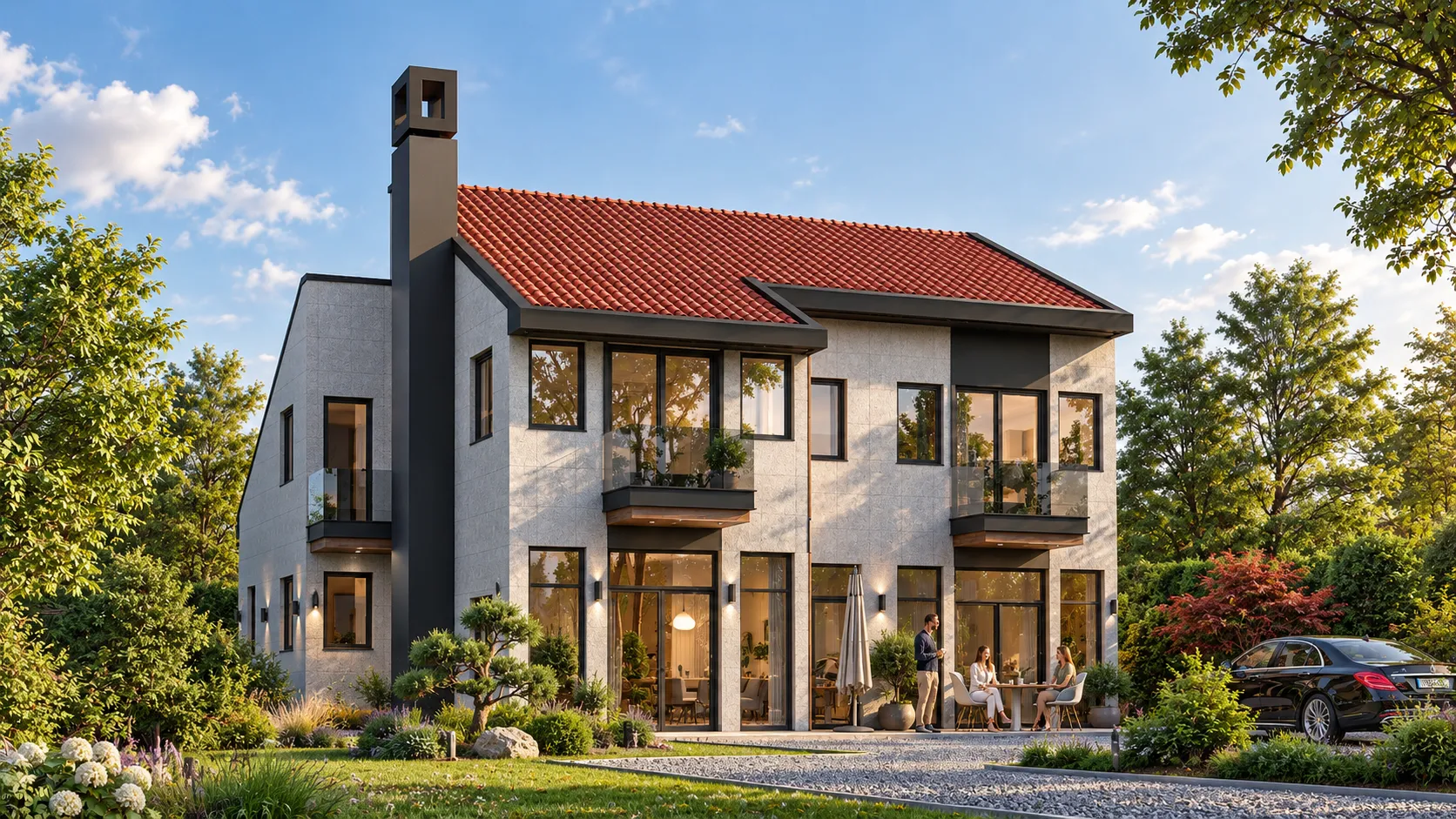 Doruk Mimari Villa Render